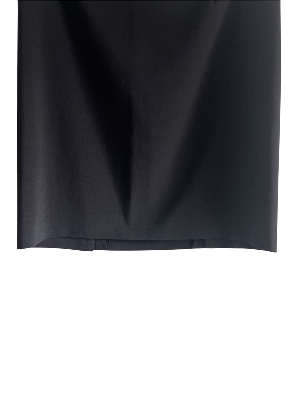 Theory wool blend black pencil skirt size 10 excellent condition - Picture 3 of 11